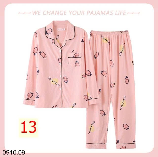 25HA0910.09 - BỘ PIZAMA MẶC NHÀ CHO NỮ