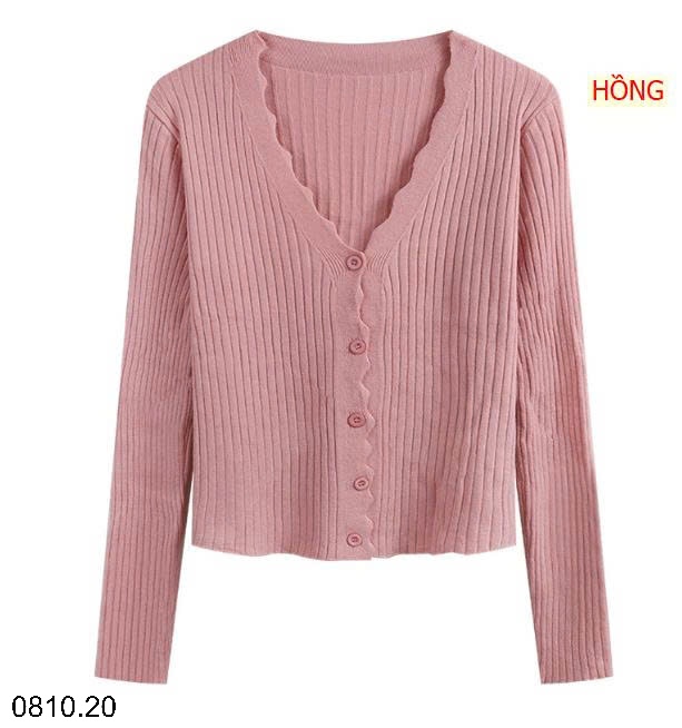 25HA0810.20 - ÁO CADIGAN NỮ MẶC THU