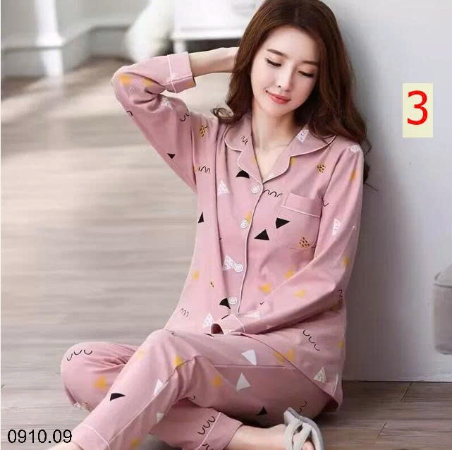 25HA0910.09 - BỘ PIZAMA MẶC NHÀ CHO NỮ