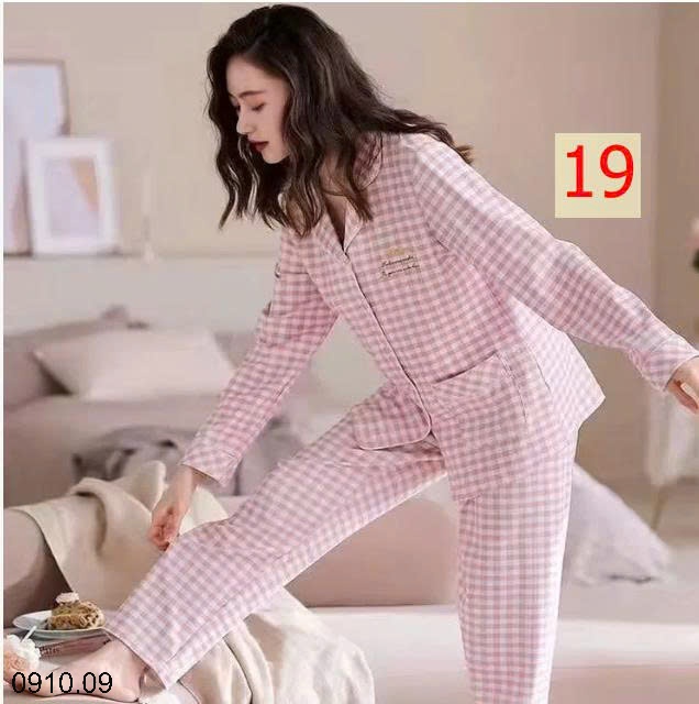 25HA0910.09 - BỘ PIZAMA MẶC NHÀ CHO NỮ