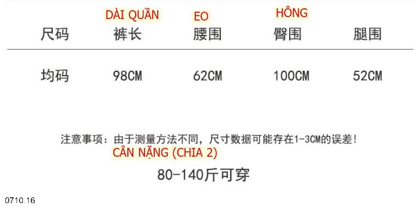 25HA0710.16 - QUẦN XUÔNG NỮ LÓT LÔNG DÀY DẶN