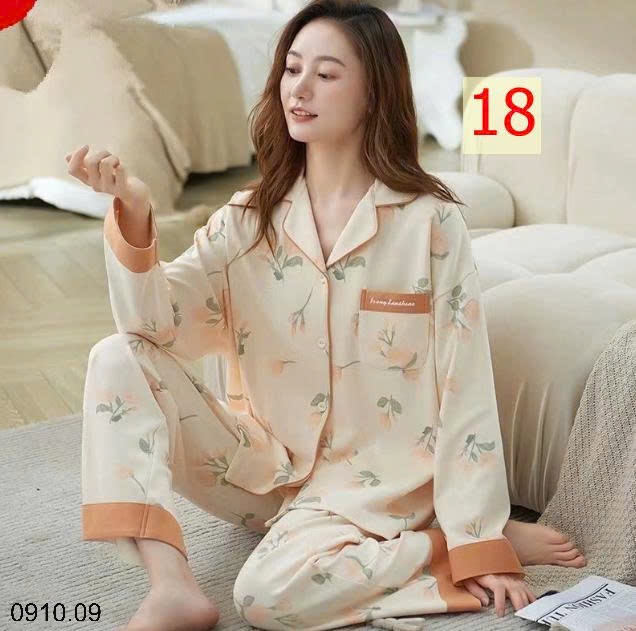 25HA0910.09 - BỘ PIZAMA MẶC NHÀ CHO NỮ