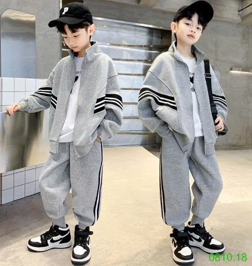 25HA0810.18 - BỘ KHOÁC NỈ SZ ĐẠI BÉ TRAI