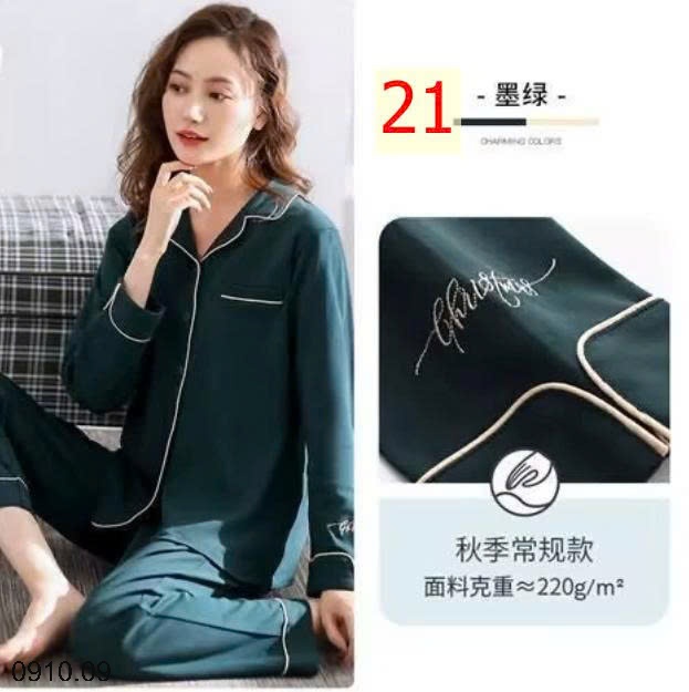 25HA0910.09 - BỘ PIZAMA MẶC NHÀ CHO NỮ
