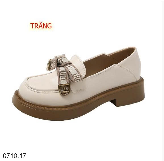 25HA0710.17 - GIÀY MOCA NỮ ĐÍNH NƠ