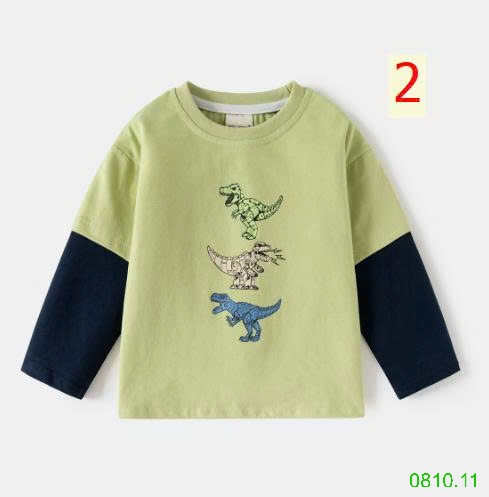 25HA0810.11 - ÁO THU ĐÔNG PHỐI TAY WELLKIDS
