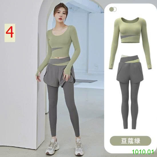 25HA1010.01 - SET BỘ YOGA DÀI TAY NỮ
