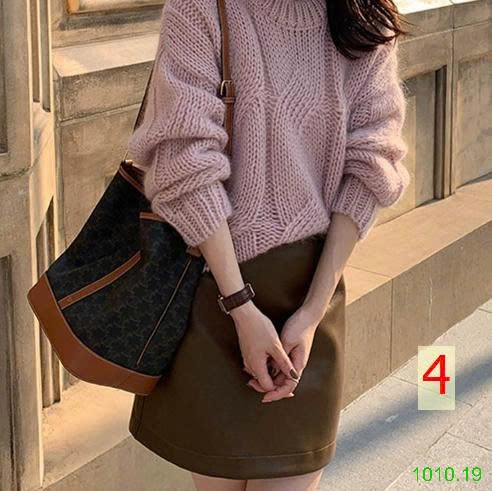 25HA1010.19 - ÁO LEN DỆT KIM NỮ