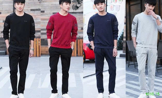 25HA1010.15 - BỘ NỈ THỂ THAO NAM