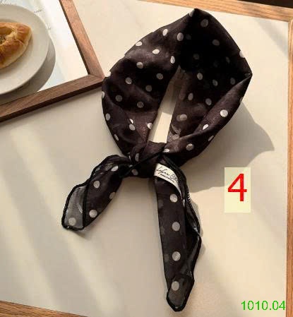 25HA1010.04 - SET 2KHĂN TƠ LỤA HỌA TIẾT
