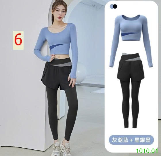 25HA1010.01 - SET BỘ YOGA DÀI TAY NỮ