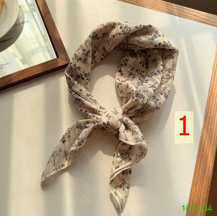 25HA1010.04 - SET 2KHĂN TƠ LỤA HỌA TIẾT