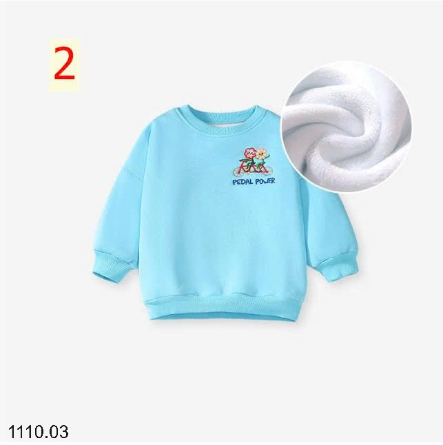 25HA1110.03 - ÁO NỈ LITTLE MAVEN BÉ GÁI