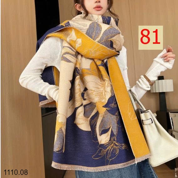25HA1110.08 - KHĂN LEN HỌA TIẾT BẢN TO