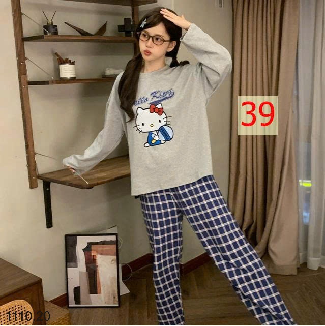 25HA1110.20 - BỘ MẶC NHÀ HOẠT HÌNH CHO NỮ