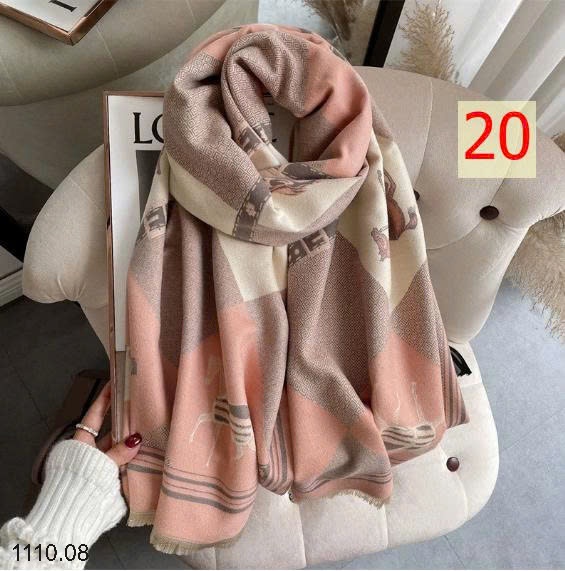 25HA1110.08 - KHĂN LEN HỌA TIẾT BẢN TO