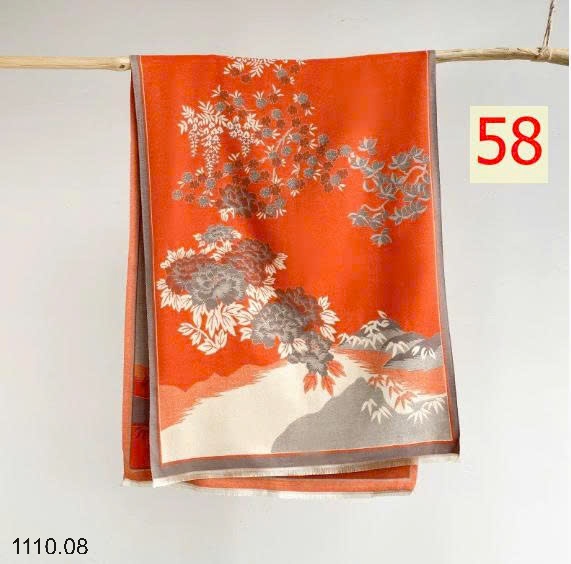 25HA1110.08 - KHĂN LEN HỌA TIẾT BẢN TO