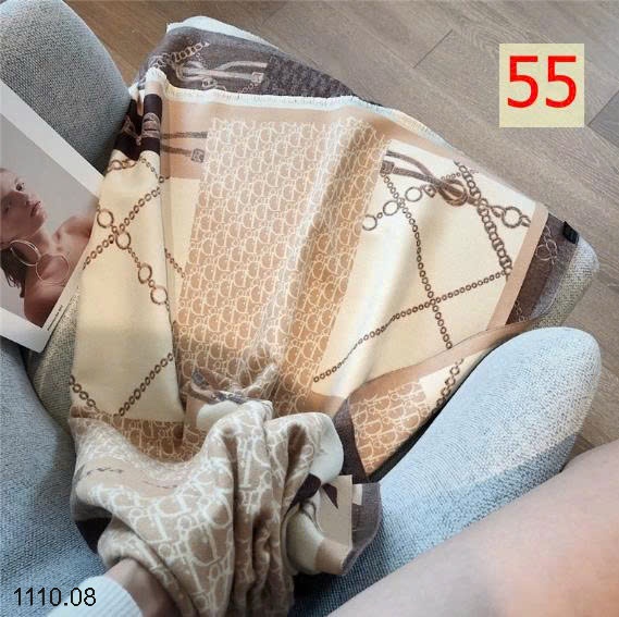 25HA1110.08 - KHĂN LEN HỌA TIẾT BẢN TO