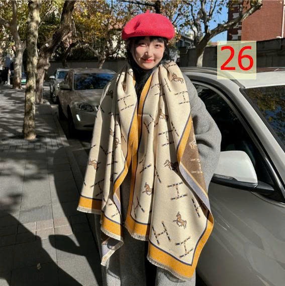 25HA1110.08 - KHĂN LEN HỌA TIẾT BẢN TO