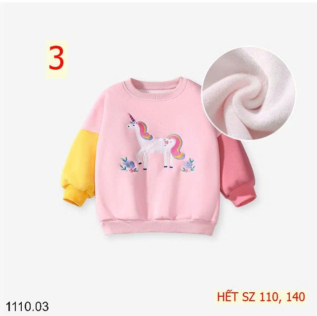 25HA1110.03 - ÁO NỈ LITTLE MAVEN BÉ GÁI
