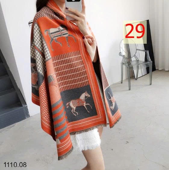 25HA1110.08 - KHĂN LEN HỌA TIẾT BẢN TO