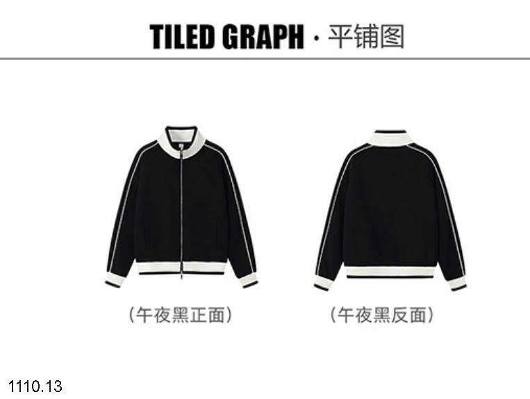 25HA1110.13 - ÁO NỈ CARDIGAN KÉO KHÓA NAM NỮ