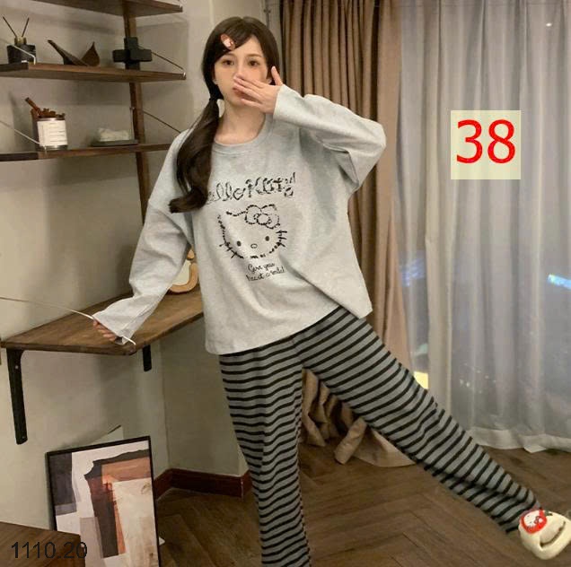 25HA1110.20 - BỘ MẶC NHÀ HOẠT HÌNH CHO NỮ