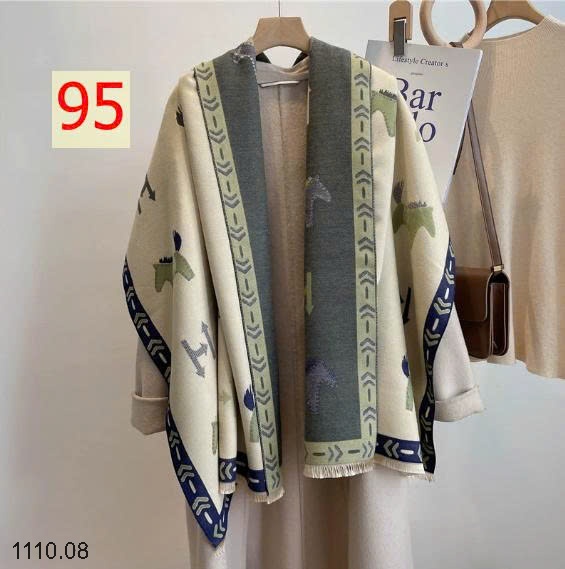 25HA1110.08 - KHĂN LEN HỌA TIẾT BẢN TO