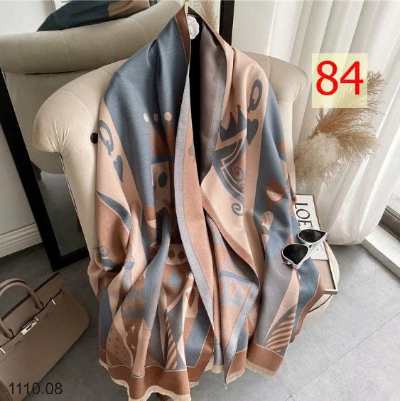 25HA1110.08 - KHĂN LEN HỌA TIẾT BẢN TO