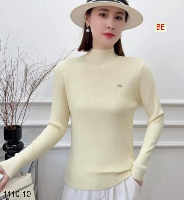 25HA1110.10 - ÁO LEN MỎNG GIỮ NHIỆT NỮ