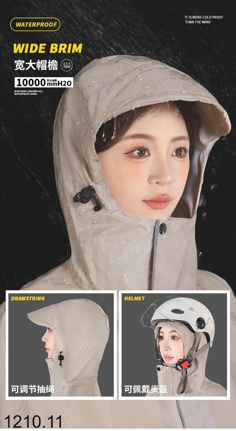 25HA1210.11 - ÁO MƯA WATERPROOF NAM NỮ