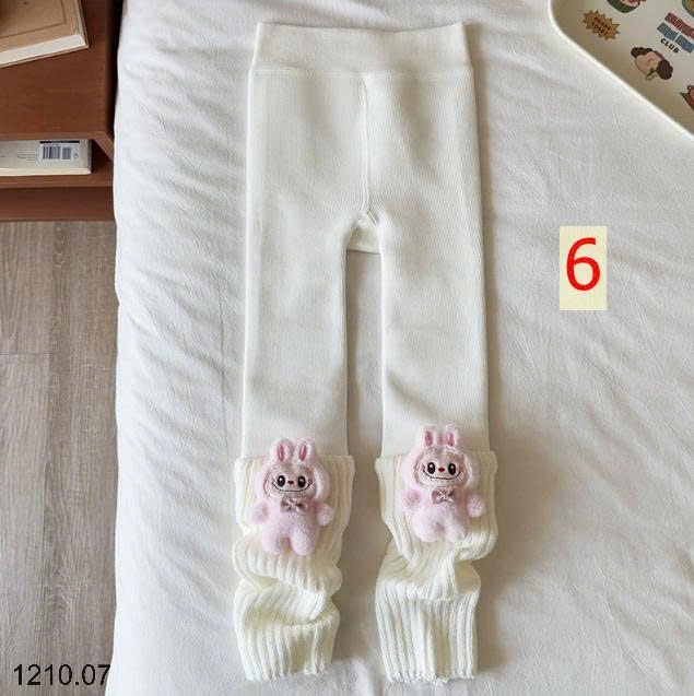 25HA1210.07 - QUẦN LEGGING LÓT LÔNG DÀY ẤM CHO BÉ YÊU