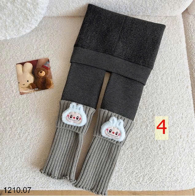 25HA1210.07 - QUẦN LEGGING LÓT LÔNG DÀY ẤM CHO BÉ YÊU