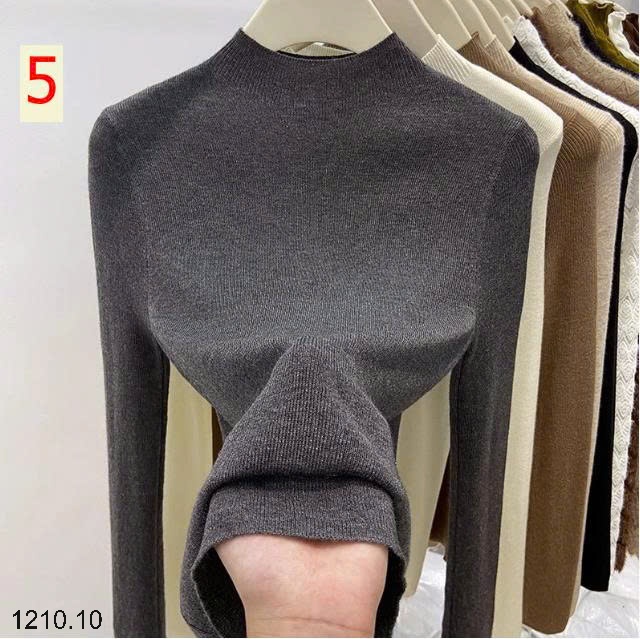 25HA1210.10 - ÁO LEN MỎNG GIỮ NHIỆT NỮ