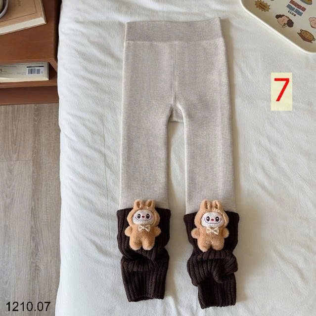 25HA1210.07 - QUẦN LEGGING LÓT LÔNG DÀY ẤM CHO BÉ YÊU