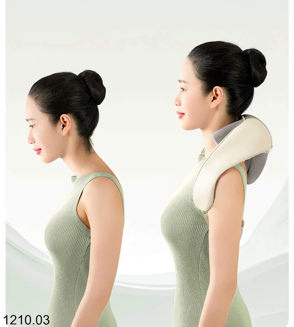 25HA1210.03 - MÁY MASSAGE KIÊM ĐÁM BÓP THAY THẾ BÀN TAY THẬT HÃNG AUX