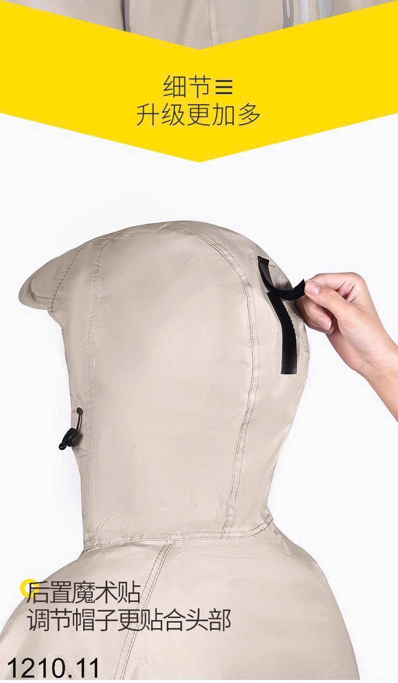 25HA1210.11 - ÁO MƯA WATERPROOF NAM NỮ
