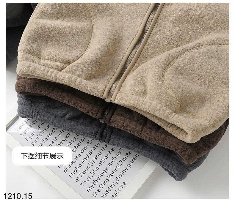 25HA1210.15 - ÁO NỈ LÓT LÔNG CỪU CHO BÉ