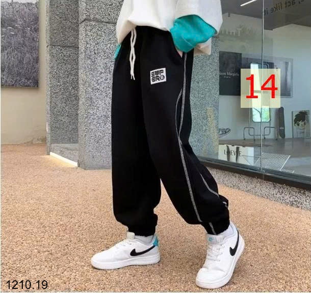 25HA1210.19 - QUẦN THỂ THAO BÉ TRAI SIZE ĐẠI