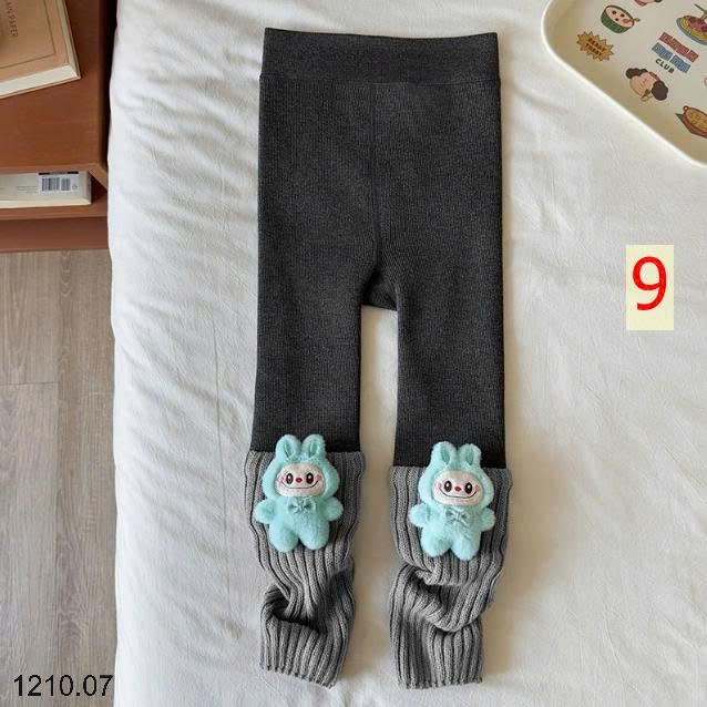 25HA1210.07 - QUẦN LEGGING LÓT LÔNG DÀY ẤM CHO BÉ YÊU