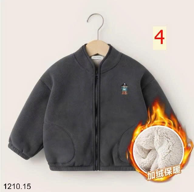 25HA1210.15 - ÁO NỈ LÓT LÔNG CỪU CHO BÉ