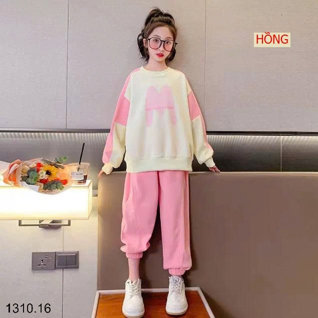 25HA1310.16 - BỘ CHỮ M BÉ GÁI SIZE ĐẠI
