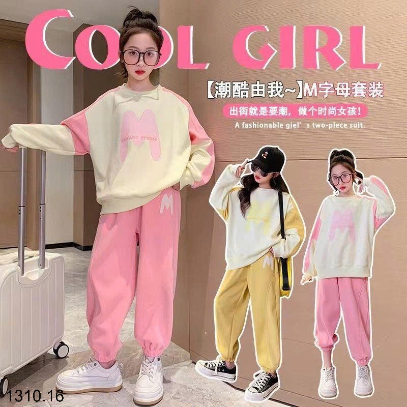 25HA1310.16 - BỘ CHỮ M BÉ GÁI SIZE ĐẠI