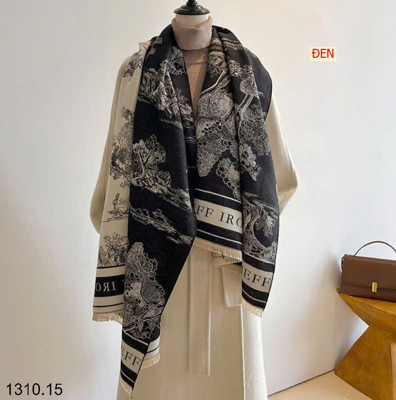 25HA1310.15 - KHĂN CHOÀNG DÀY ẤM