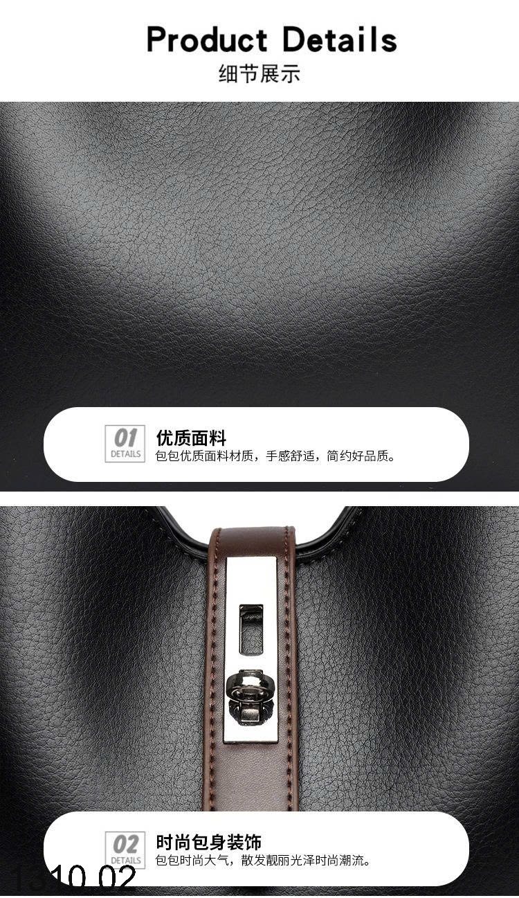25HA1310.02 - TÚI XÁCH DA CỔ ĐIỂN CHO NỮ