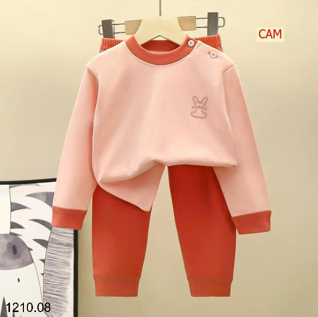 25HA1210.08 - SET 2 BỘ NỈ RABBIT CHO BÉ