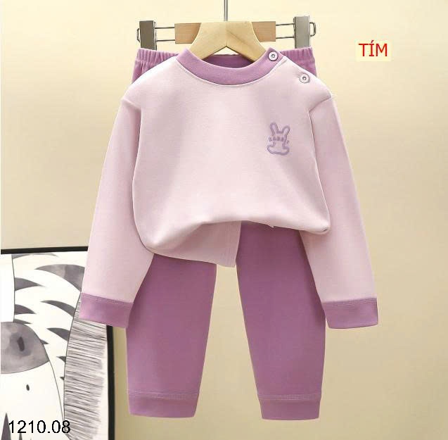 25HA1210.08 - SET 2 BỘ NỈ RABBIT CHO BÉ