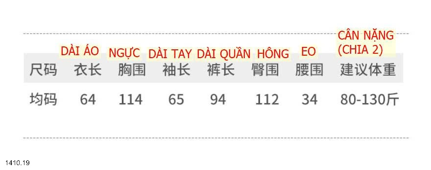 25HA1410.19 - ĐỒ BỘ MẶC NHÀ CỔ TRÒN HỌA TIẾT HOA NHÍ
