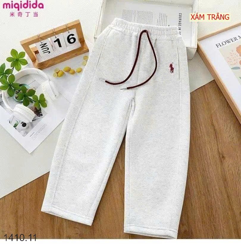 25HA1410.11 - QUẦN NỈ THÊU HÌNH NGỰA CHO BÉ YÊU