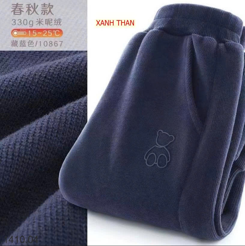 25HA1410.04 - QUẦN NỈ HÌNH GẤU SIZE ĐẠI CHO BÉ
